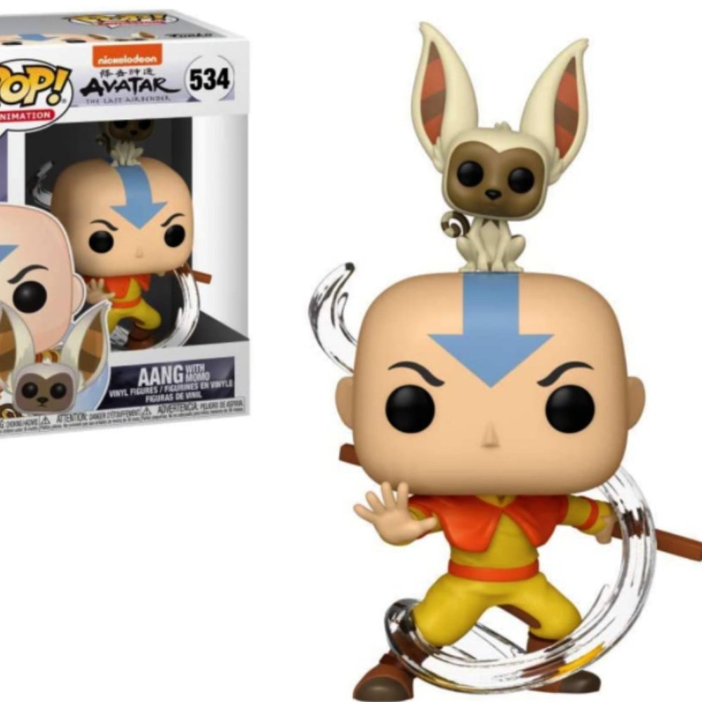 Funko POP! Animación: Avatar - Aang con Momo
